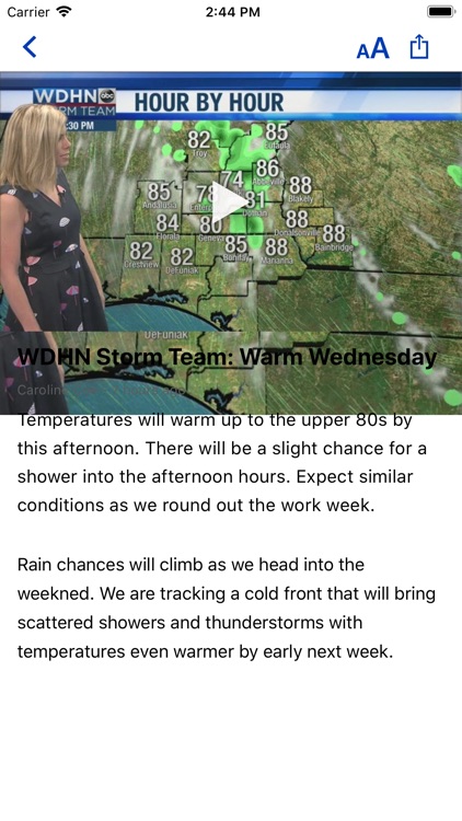 WDHN Weather DothanFirst.com
