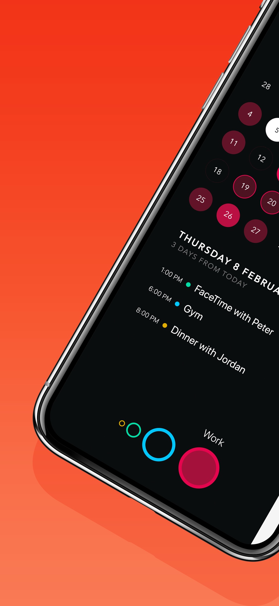 Screenshot do app Timepage