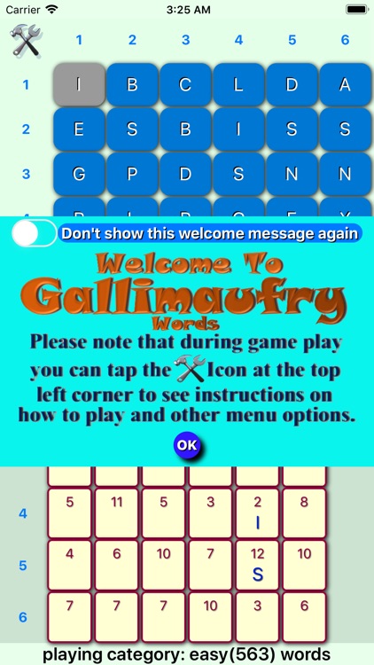 Gallimaufry Words Lite screenshot-0