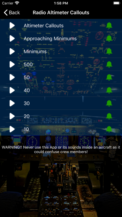 737 Voice - Aural Warnings screenshot 3