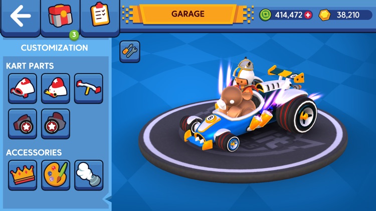 Starlit On Wheels: Super Kart screenshot-3