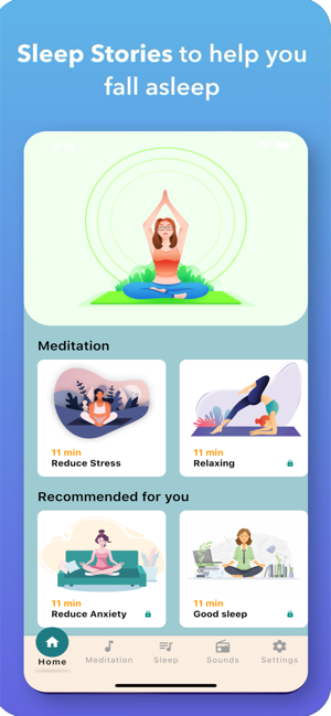 Sleep Sounds: Meditation Music(圖1)-速報App