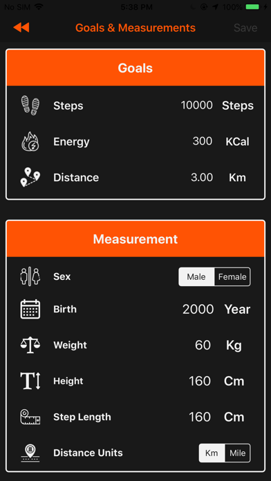 Pedometer+Walk Step Weightloss screenshot 2