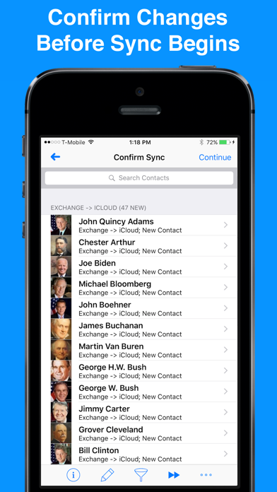 Contacts Mover Pro screenshot1