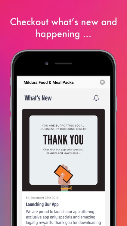 Mildura Food & Meal Packs