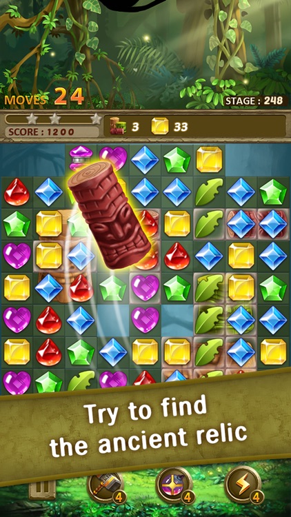 Jewels Jungle : Match 3 Puzzle screenshot-4