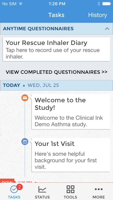 Clinical Ink Engage (EU) screenshot 2