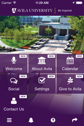 Avila University screenshot 2