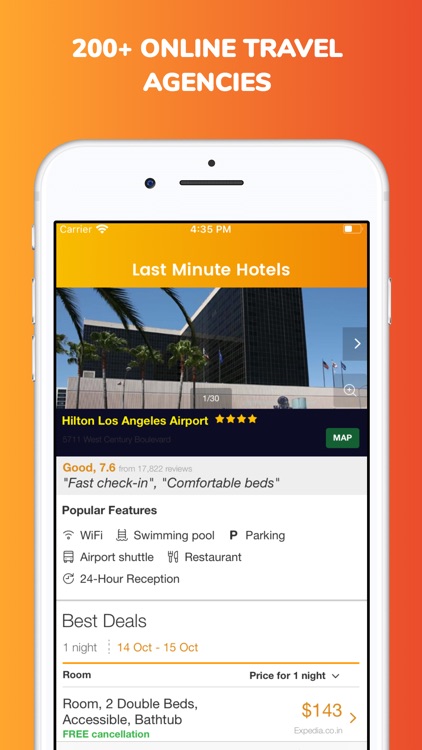 Last minute hotel booking app screenshot-3