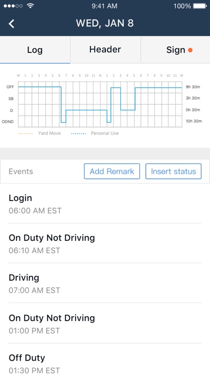 UBTSHIELD Bus Logbook