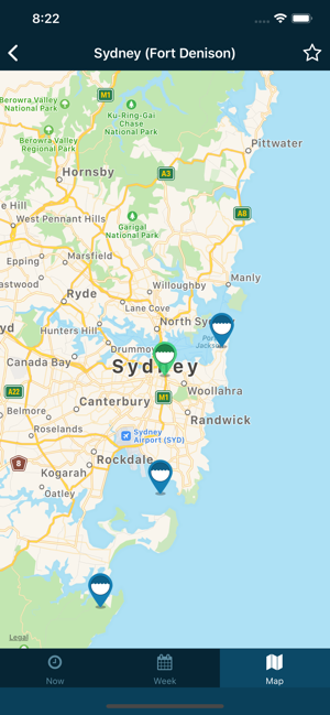 Sydney Tide Chart 2018