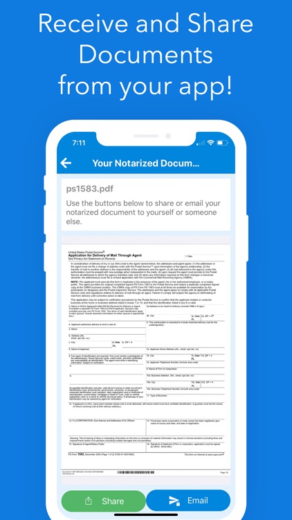 Instant Notary App