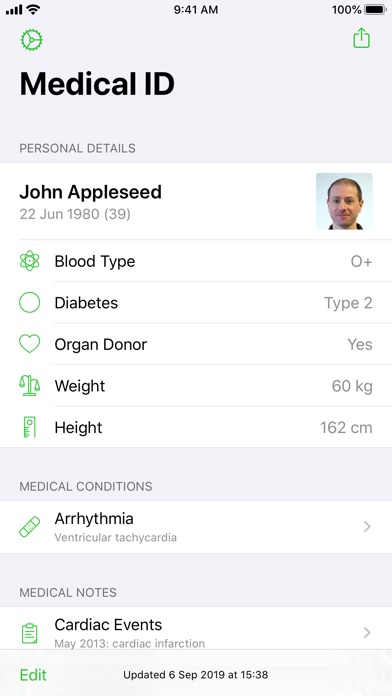 【图】Medical ID Record(截图1)