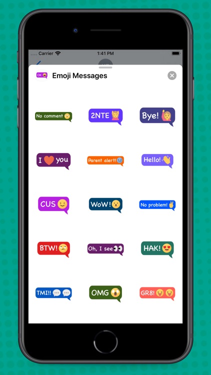 Emoji Message Bubbles screenshot-3