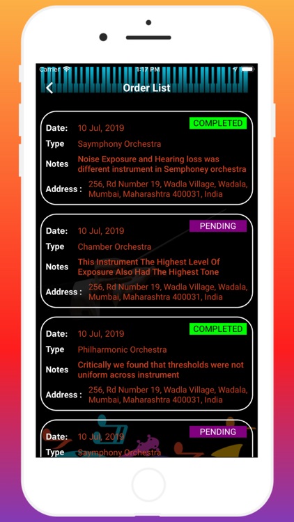 Music Orchestra Customer screenshot-8