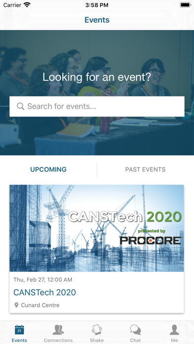 CANS Events screenshot 2