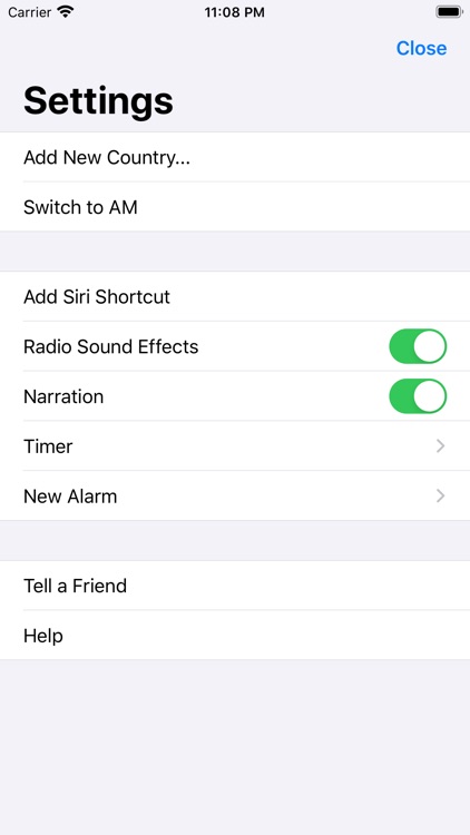 RadioApp - A Simple Radio