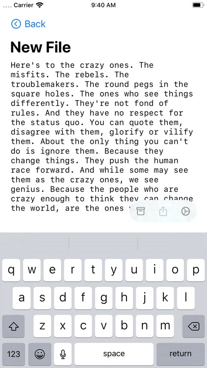 txt – Plaintext Editor