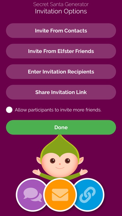 Elfster Secret Santa Generator