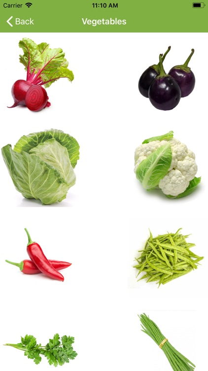 Vegetable Fruit Learn Quiz screenshot-3