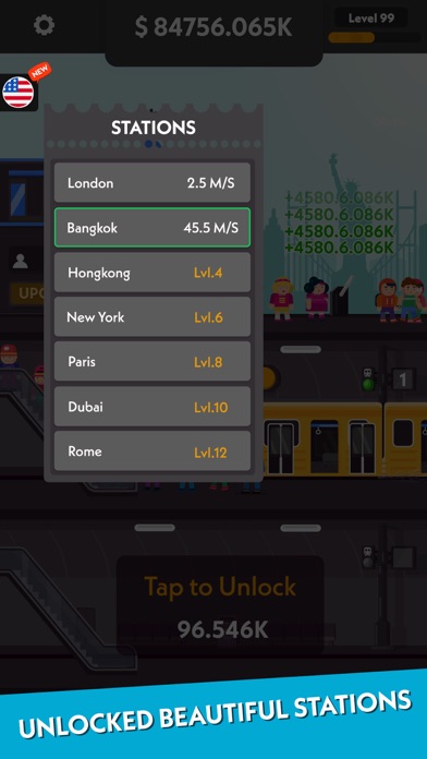 Idle Subway Tycoon screenshot 4