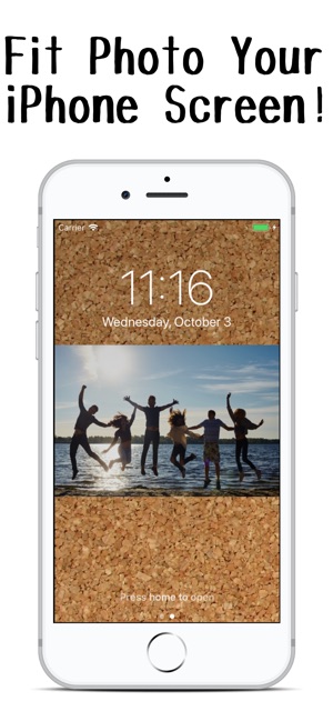 Fit Photo To Screen Wallpaper On The App Store