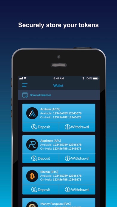 ACM Blockchain Wallet screenshot 3