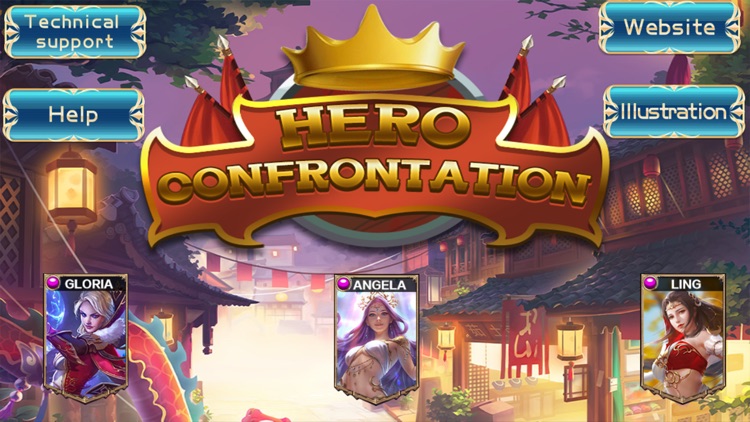 Hero confrontation