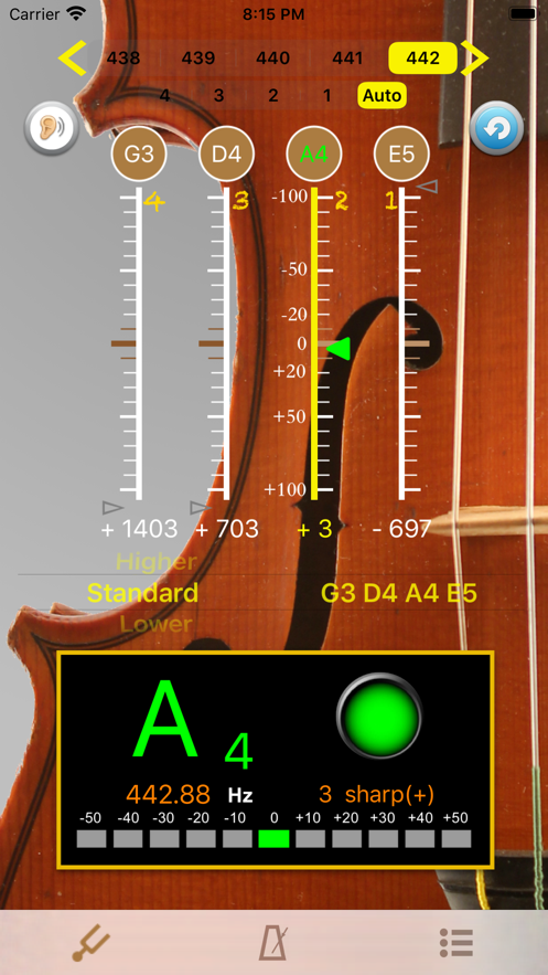 小提琴调音器 - violintuner