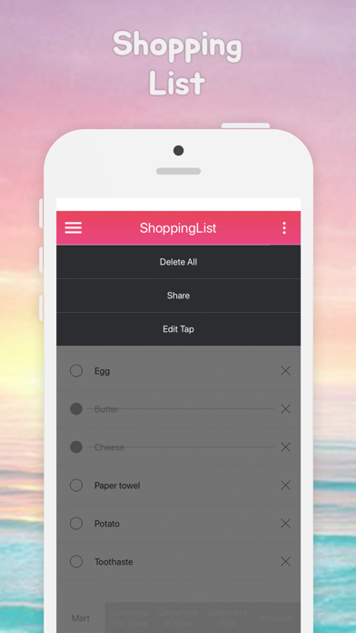 Shopping List - App screenshot 3