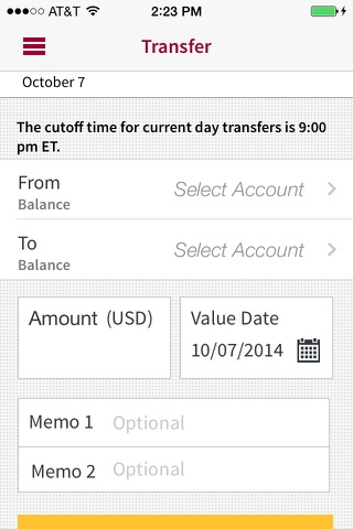 BB&T CashManager OnLine Mobile screenshot 3