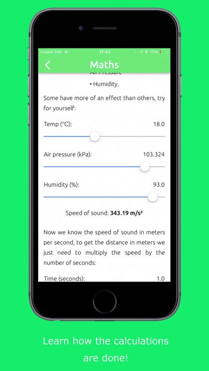 Lightning Calculator