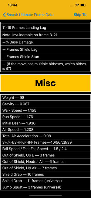 Smash Frame Data(圖4)-速報App