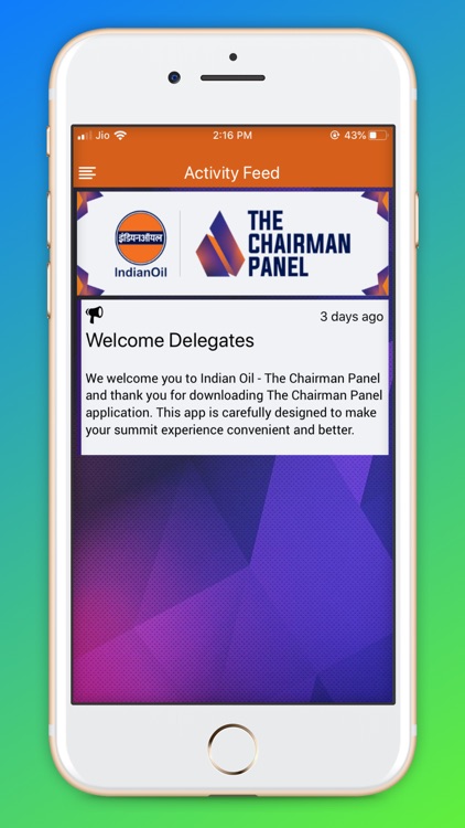 The Chairman Panel - Indian Oi