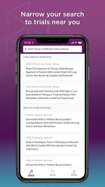 UPMC Hillman Trials Finder screenshot-3