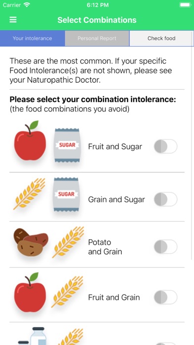How to cancel & delete Carroll Food Intolerance from iphone & ipad 2