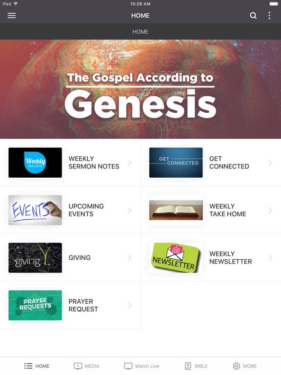 Screenshot #4 pour Family Church App