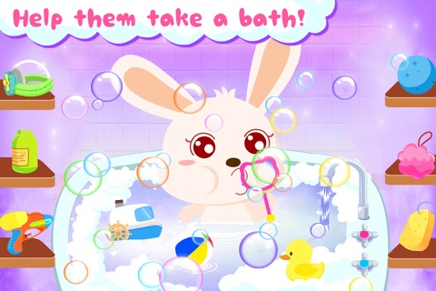Baby Panda's Bath Time screenshot 2