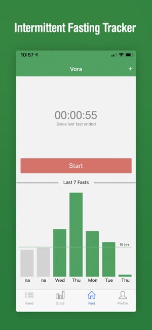 Vora - Fasting Tracker