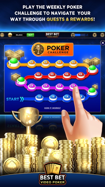 Best Bet Video Poker|50+ Games screenshot-5