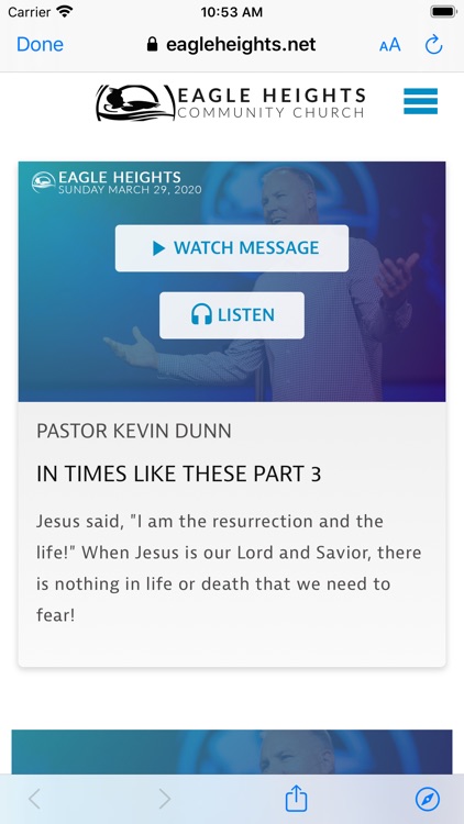 Eagle Heights Community Church screenshot-4