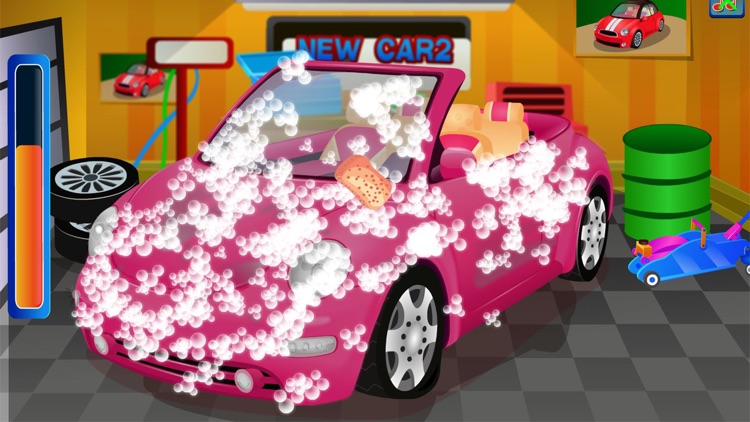 Super car wash game & mechanic