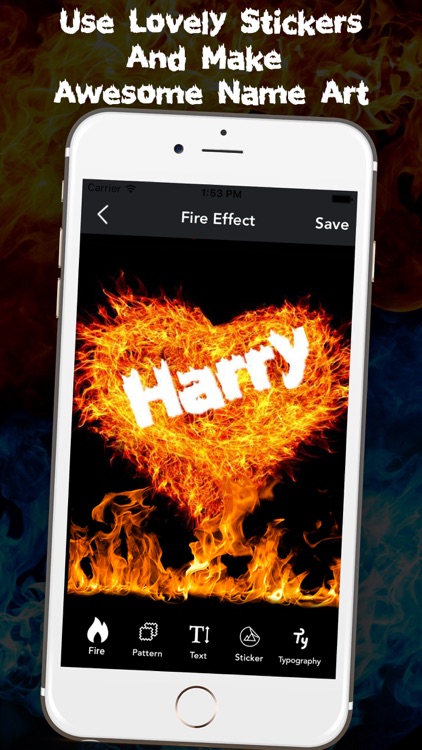 Fire Effect Name Art Maker screenshot-3