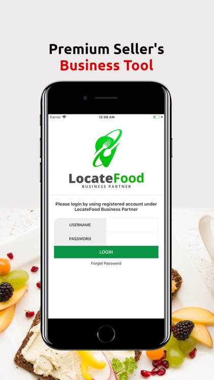 LocateFood - Business Partner