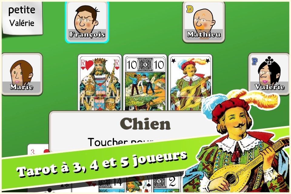 Jeu de Tarot (3, 4, 5 joueurs) screenshot 4