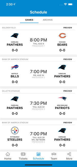 Carolina Panthers Depth Chart 2017
