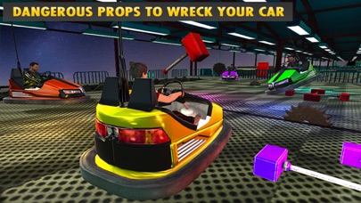 Crazy Bumper Cars Mania 3D Screenshot on iOS