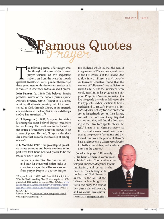 The Intercessor Magazine screenshot 2