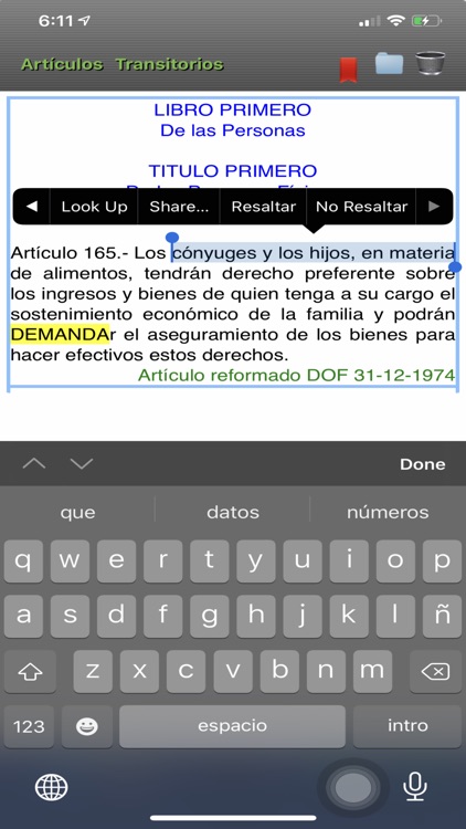 Ley de Amparo México screenshot-3