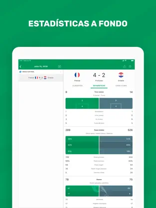 Snímek obrazovky 3 FotMob - Resultados de Fútbol iphone